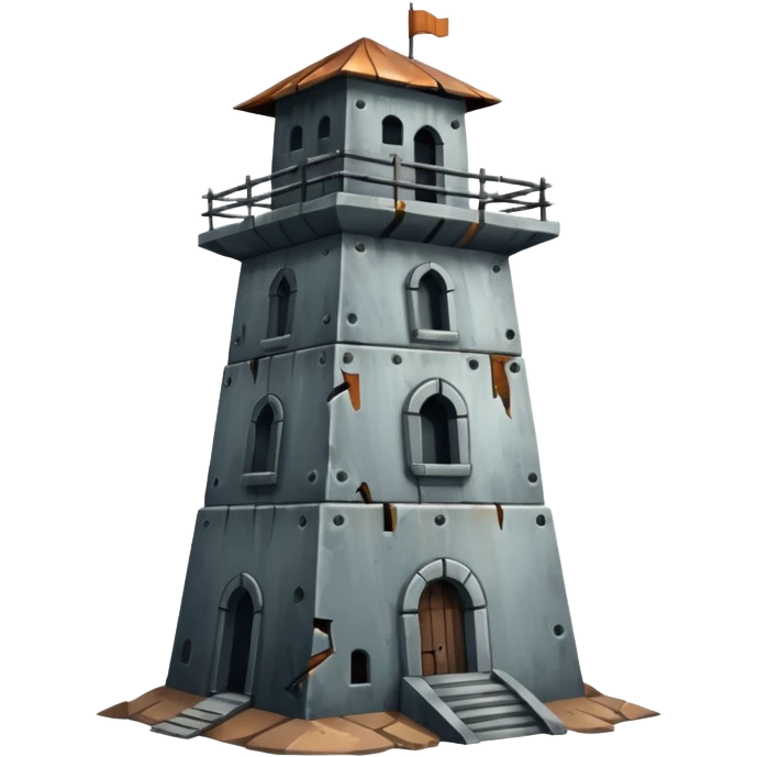 Ruined spy tower emoji