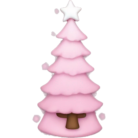pink christmas  emoji