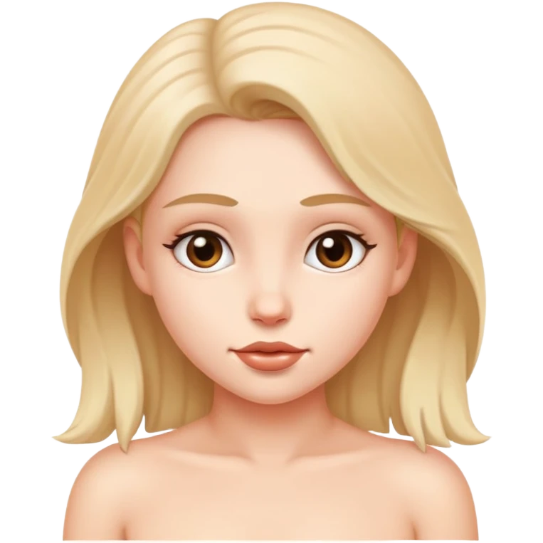 Nude girl  emoji