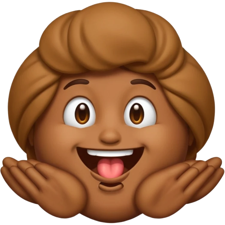 A person farting emoji emoji