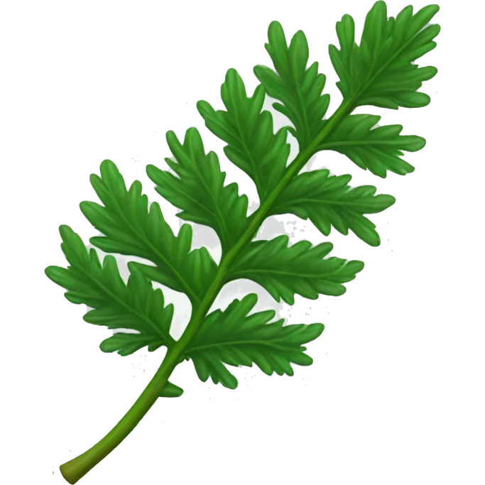 thuja leaf emoji