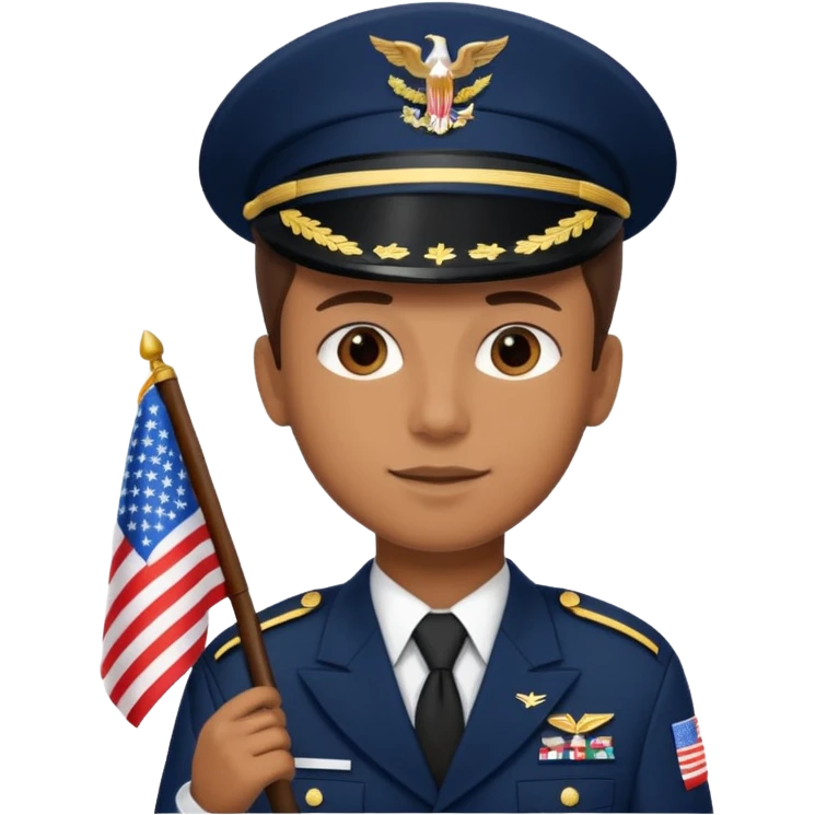 generate a very realistic American navy with flag emoji