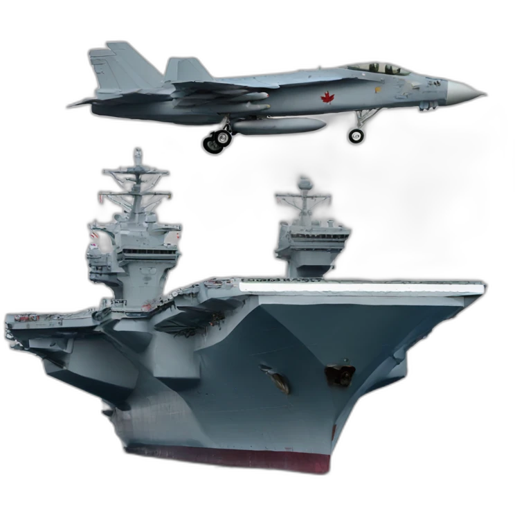 China aircraft carrier emoji