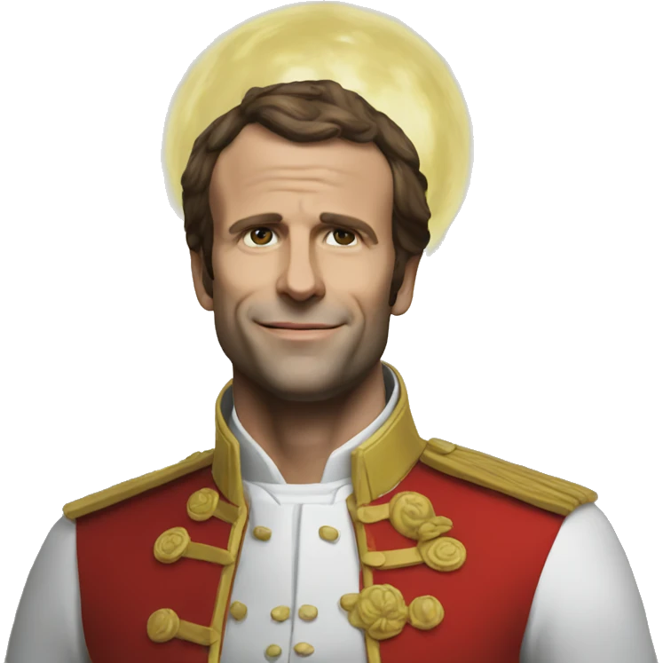 Macron god emoji