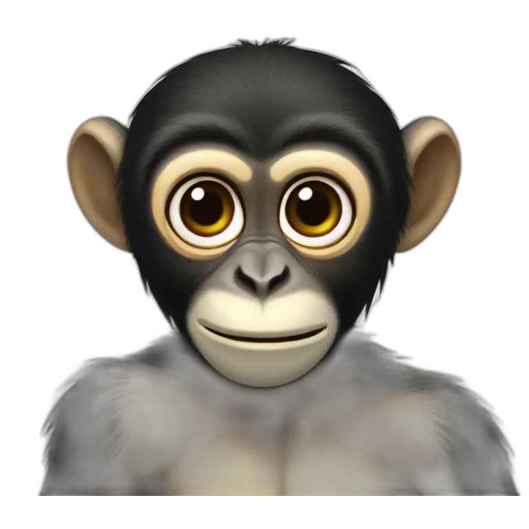 Spider monkey emoji