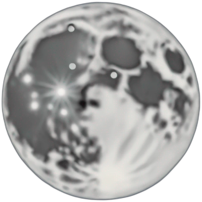 Moon emoji