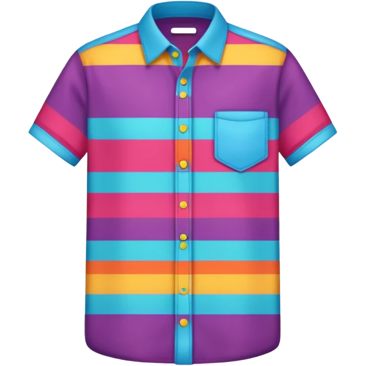 colourful shirt emoji