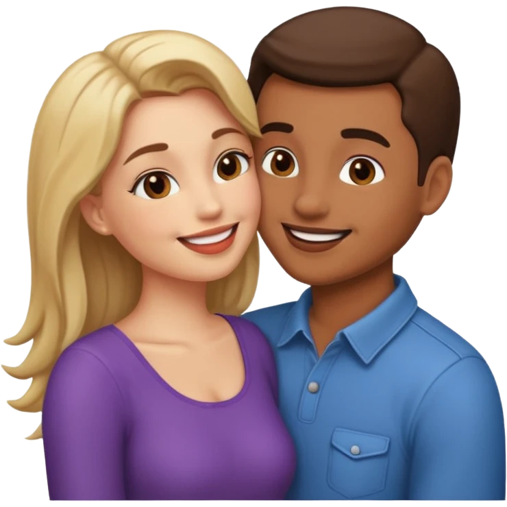 Lip kiss  bf gf emoji