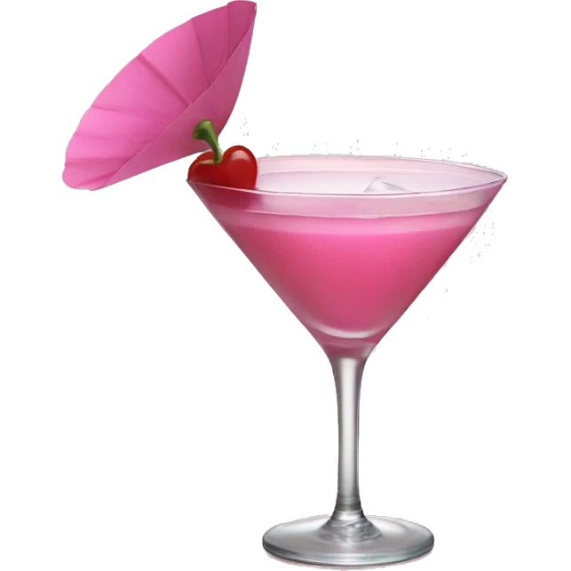 Pink martini  emoji
