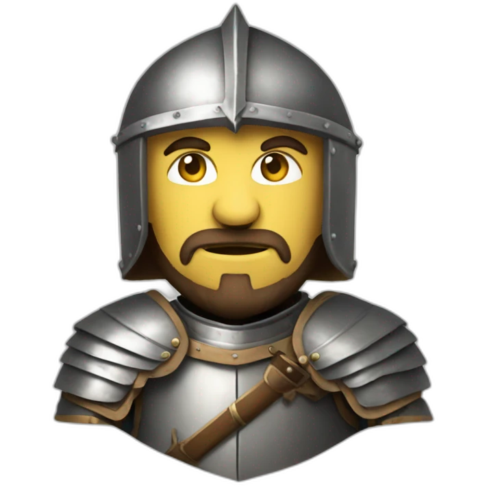 medieval knight emoji