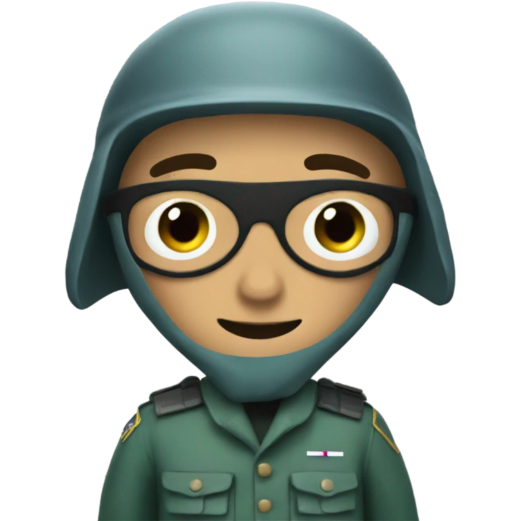 Squid game soldier emoji