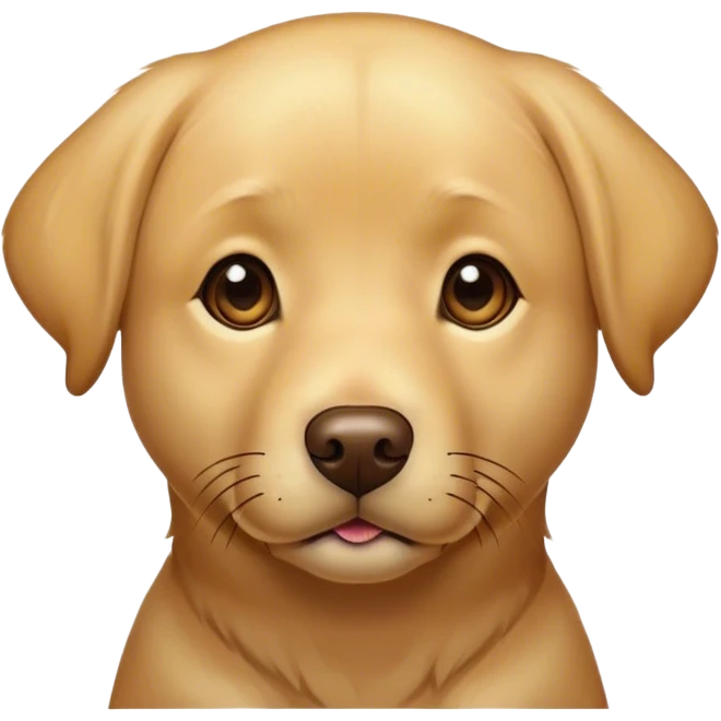 Golden lab emoji