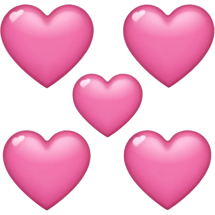 pink heart level 1-5 emoji