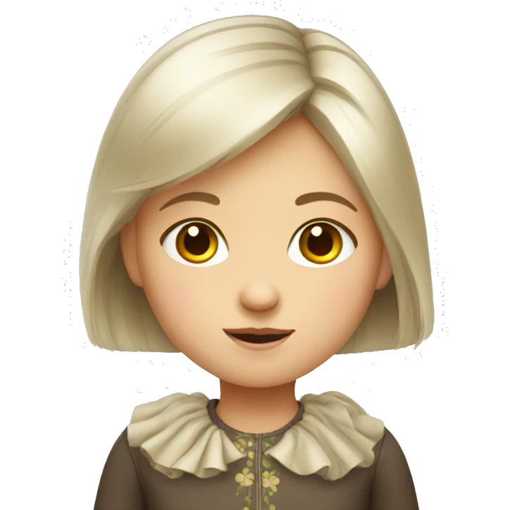 Russian little girl emoji