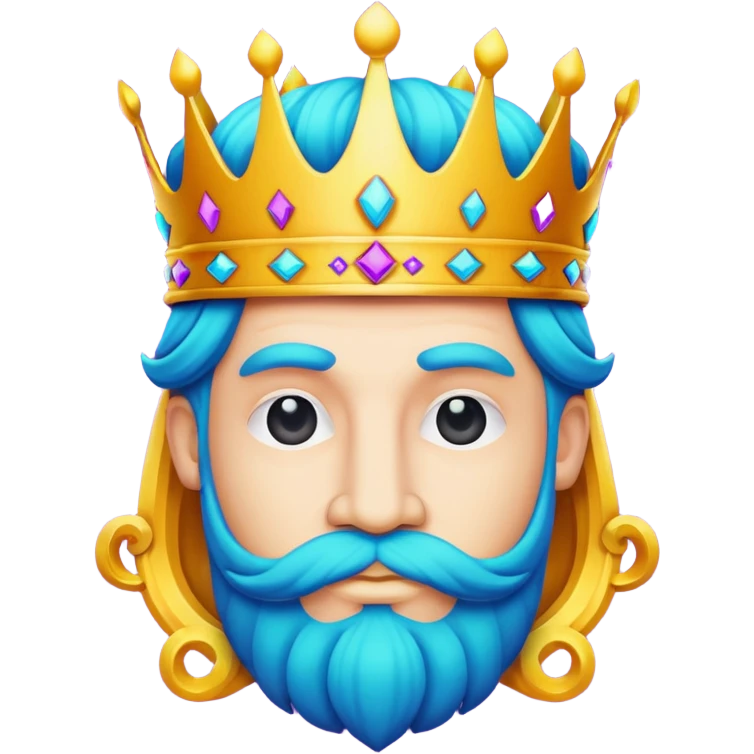 Create King Of Arts logo emoji
