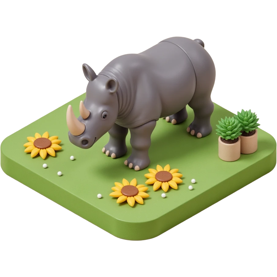Rhinoceros emoji