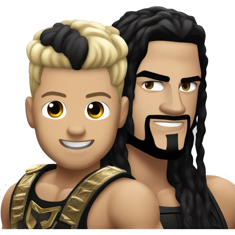 Roman Reigns and Cody Rhodes emoji