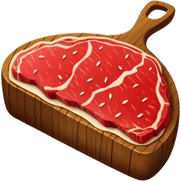 de a viande un steak emoji