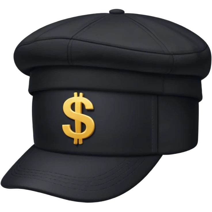 boné com simbolo de $ hype emoji