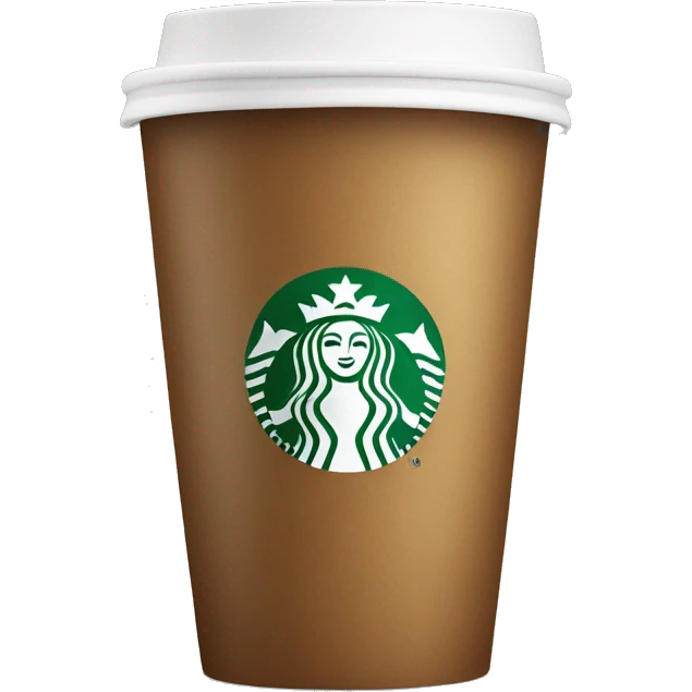 starbucks coffee cup emoji