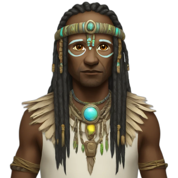 techno shaman emoji