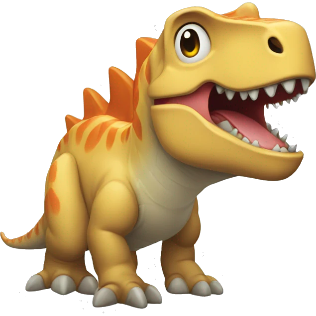 dino pièce emoji