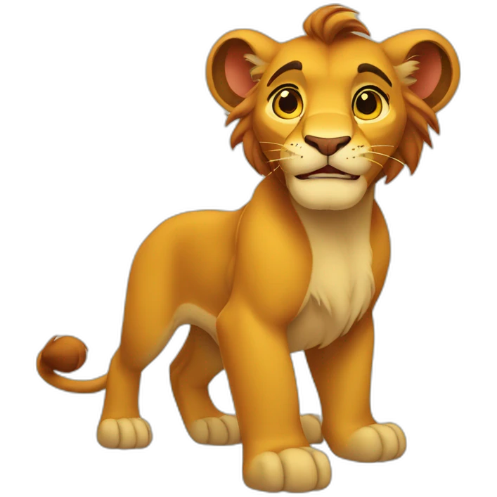 Simba emoji