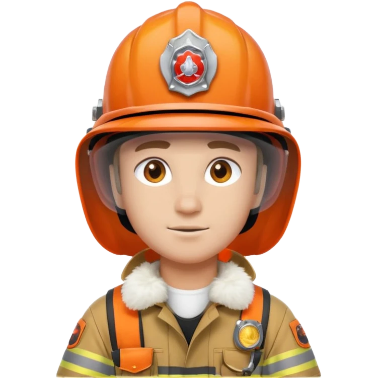 fireman white cat emoji