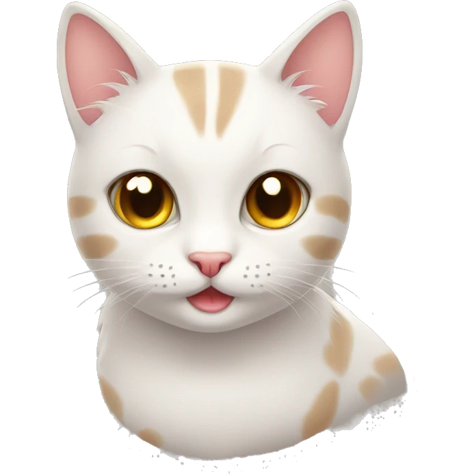 Cute lovely cat emoji