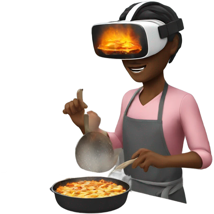 Cooking vr emoji