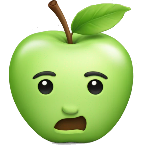 3d Apple  emoji