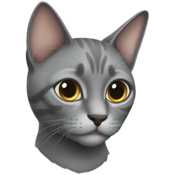 Gray cat arturo emoji