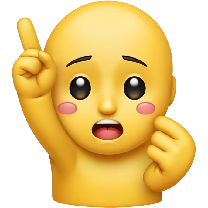 Crying emoji has a middle finger  emoji