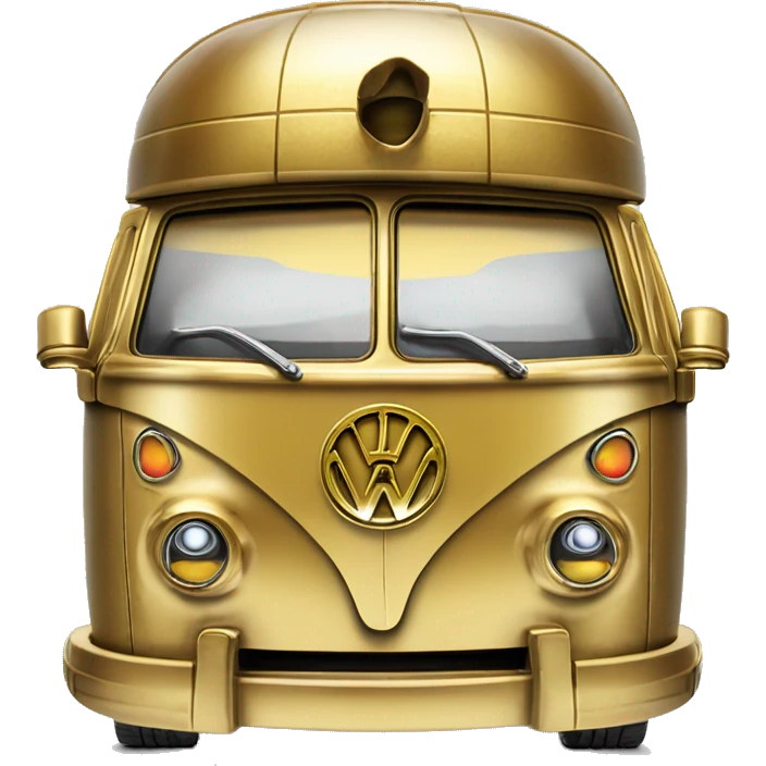 Hot wheels 1971 C-3po Volkswagen caravan  emoji