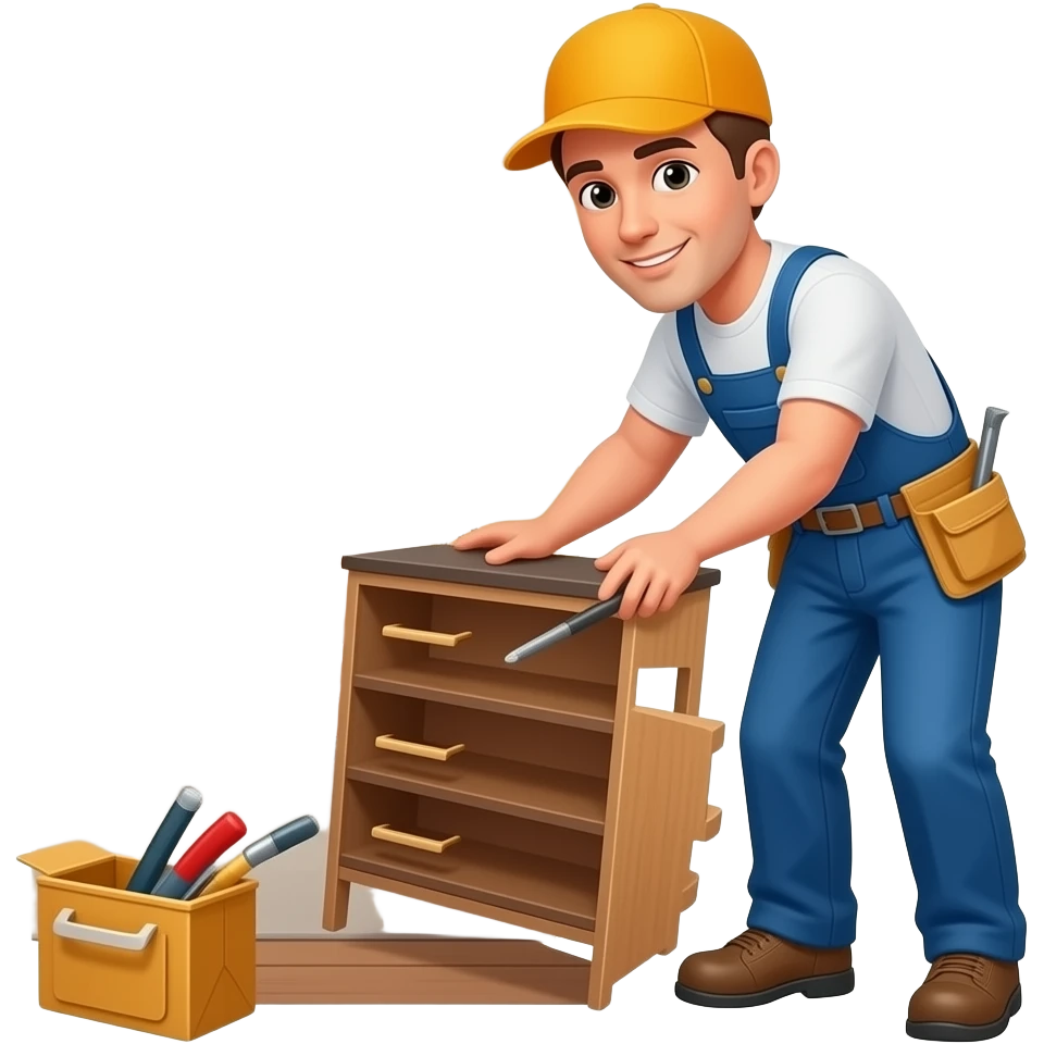 furniture removal of house emoji