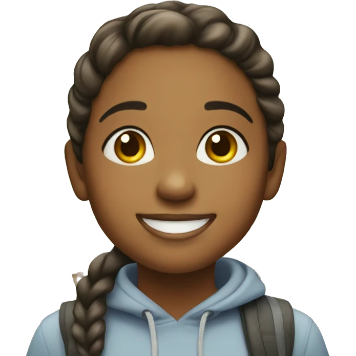 happy girls in the park emoji