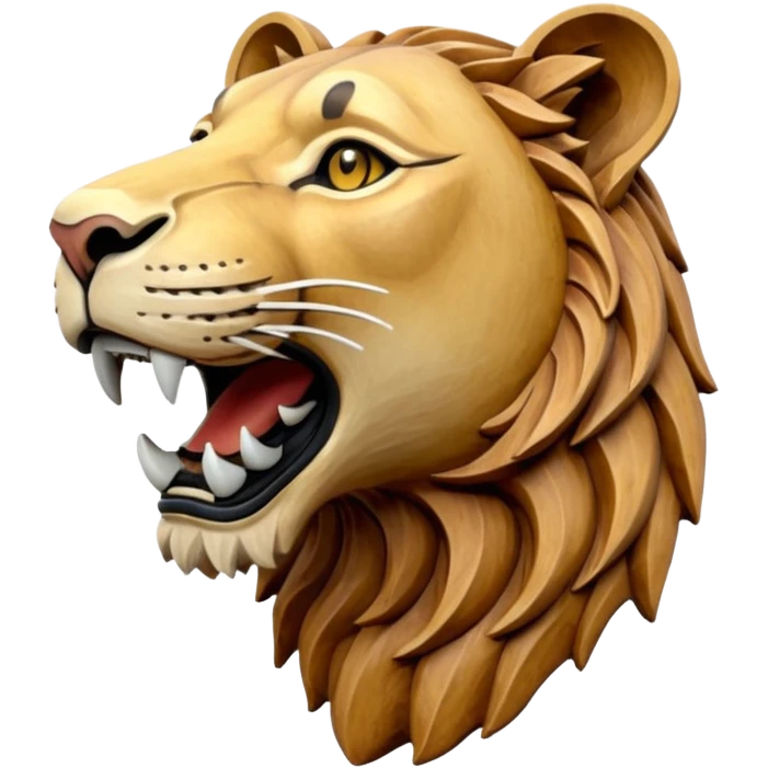 Figure de proue lionne emoji