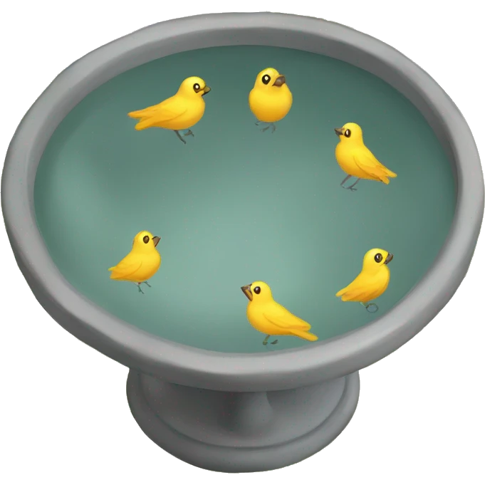 European bird bath emoji
