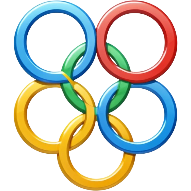 Olympic games rings emoji