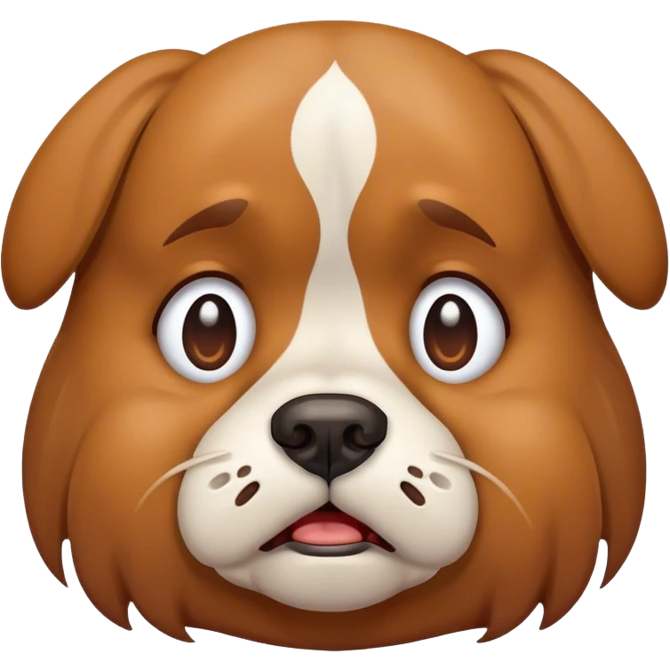 dog cryng emoji