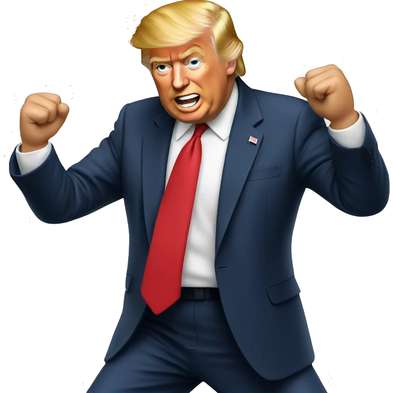 Dancing Trump emoji