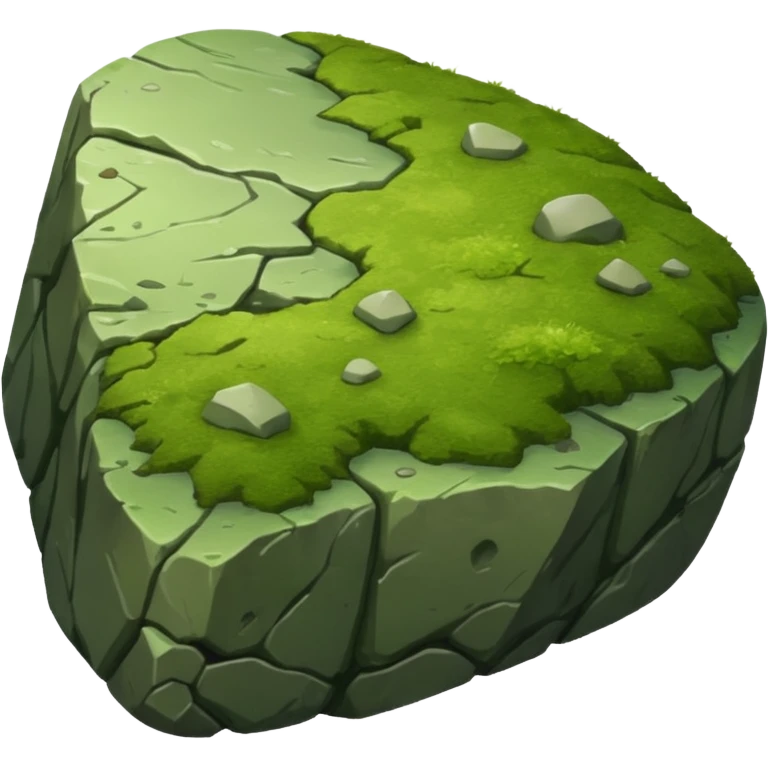 Green rock emoji