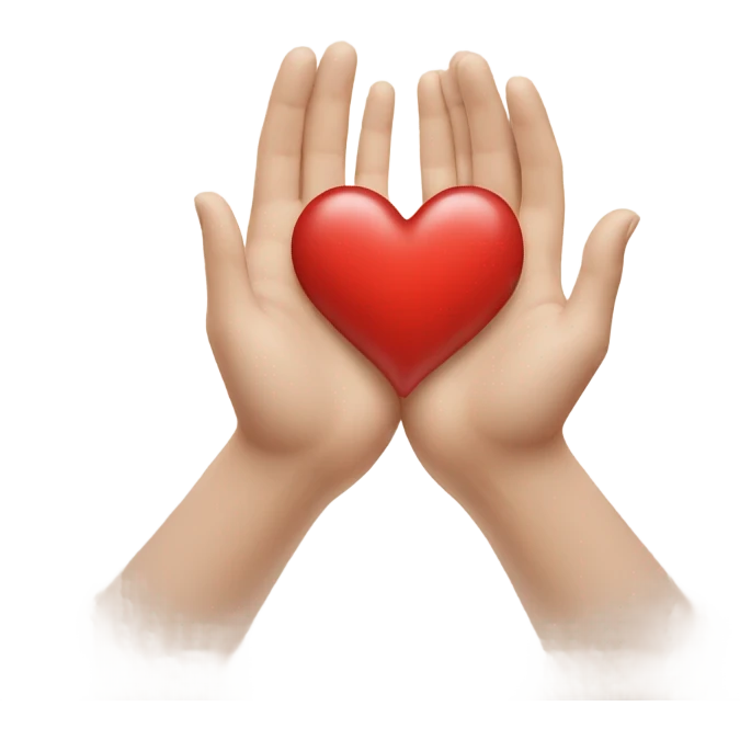support heart emoji