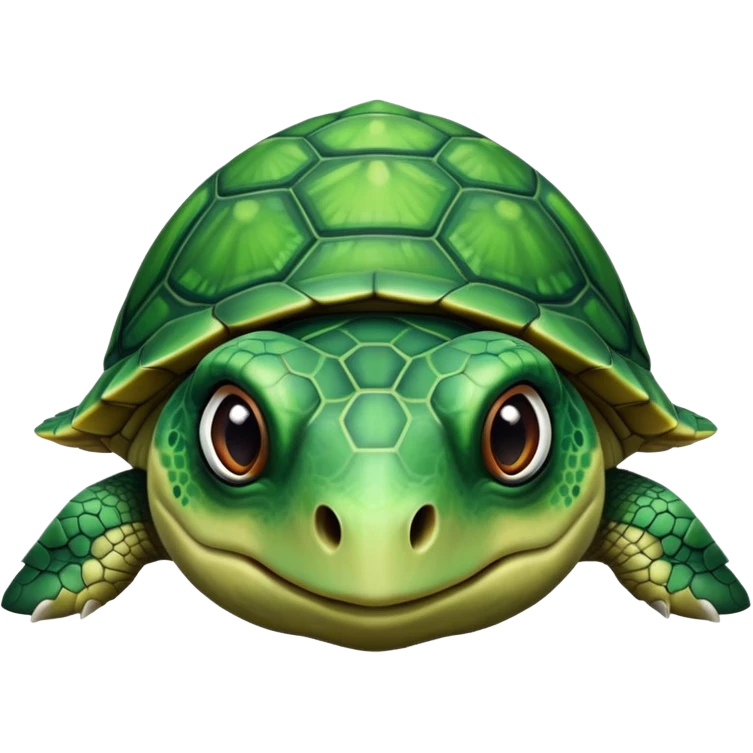  turtle head  emoji