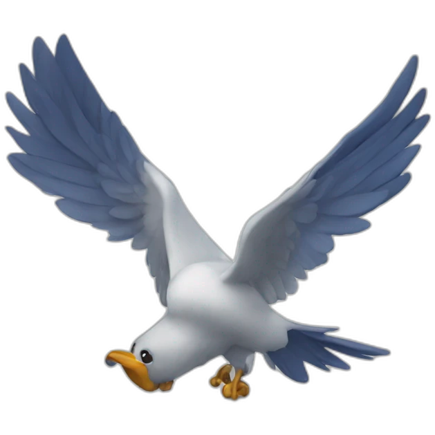 Chat avec des ailes emoji
