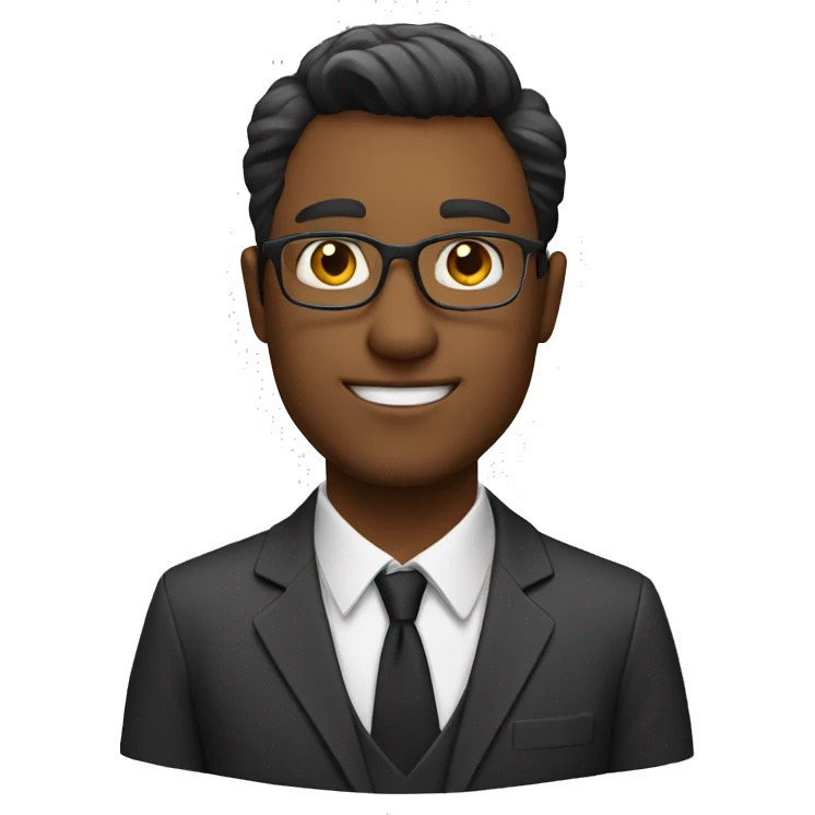 Handsome teacher emoji