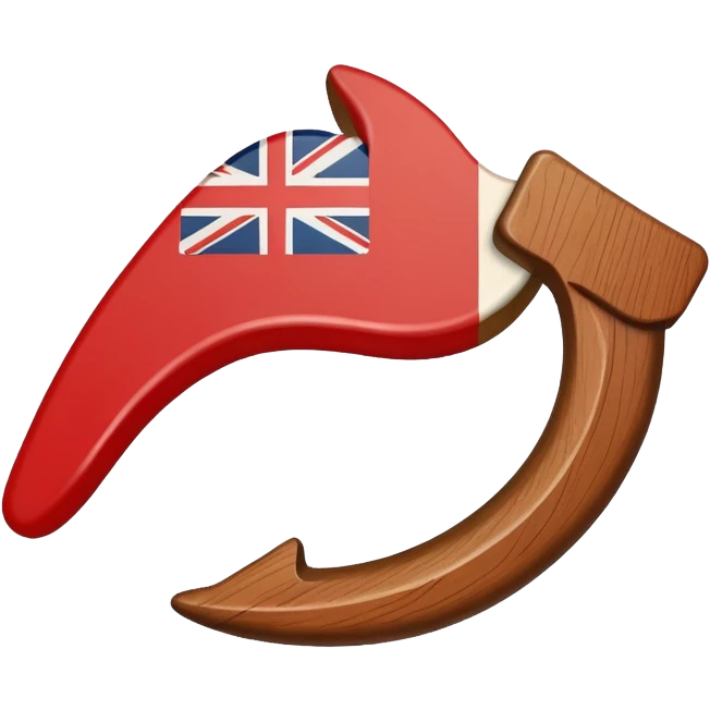 Continente da Austrália com boomerang emoji
