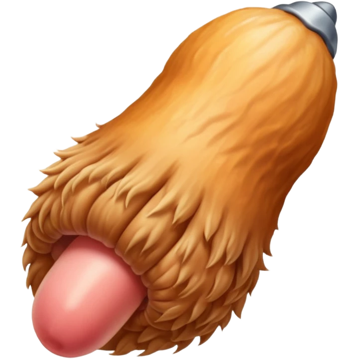 Penis entering a hairy vagina emoji