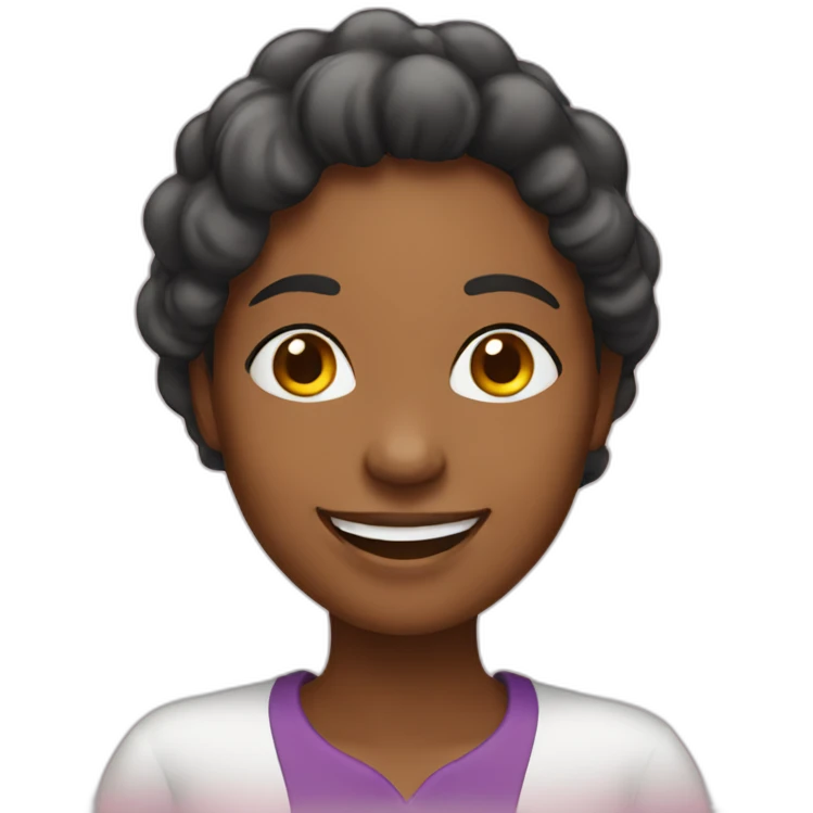 Happy woman emoji