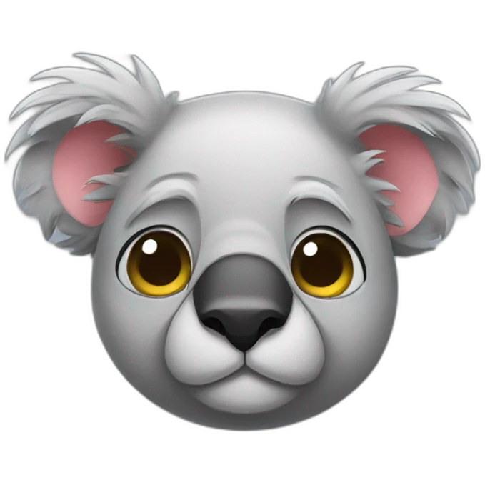 lazy cat koala emoji
